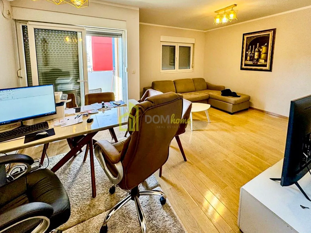 Izdavanje, jednosoban stan, 55m², City Kvart, Podgorica
