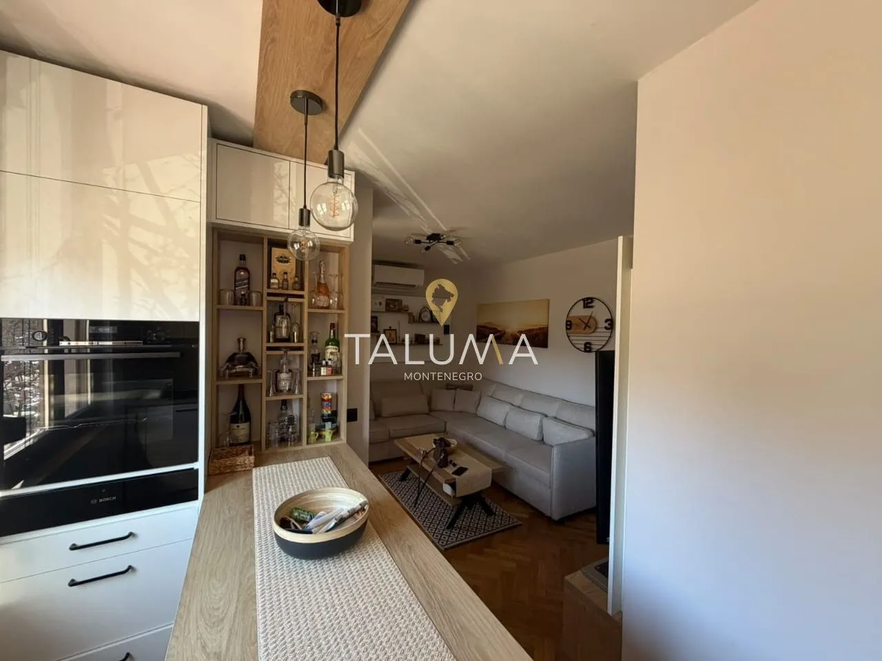 Rent, studio apartment, 30m², Blok 9, Podgorica