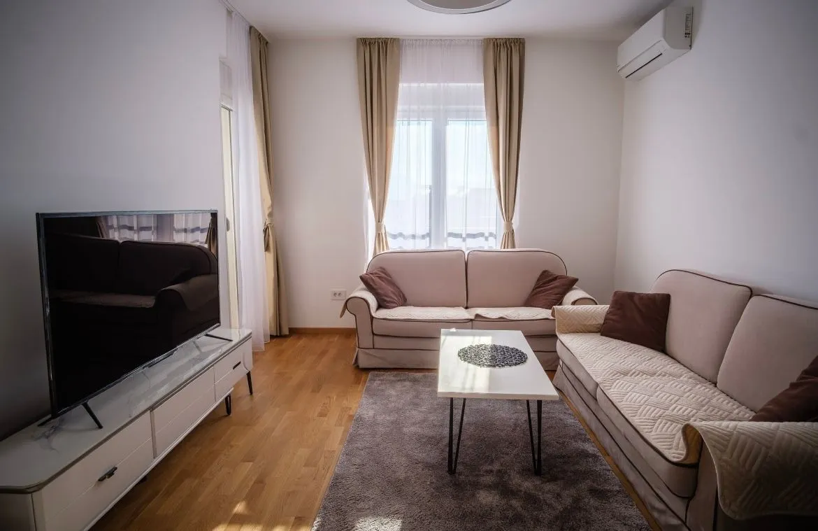Rent, one bedroom apartment, 46m², Stari Aerodrom, Podgorica