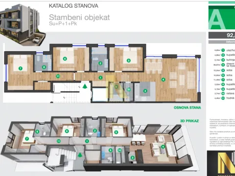 Prodaja, četvorosoban stan, 92m², Telep, Novi Sad Sve Podlokacije - image 2