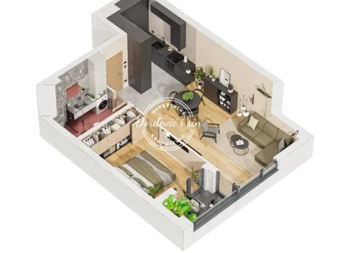 Sale, two bedroom apartment, 53m², Centar, Kragujevac - image 12