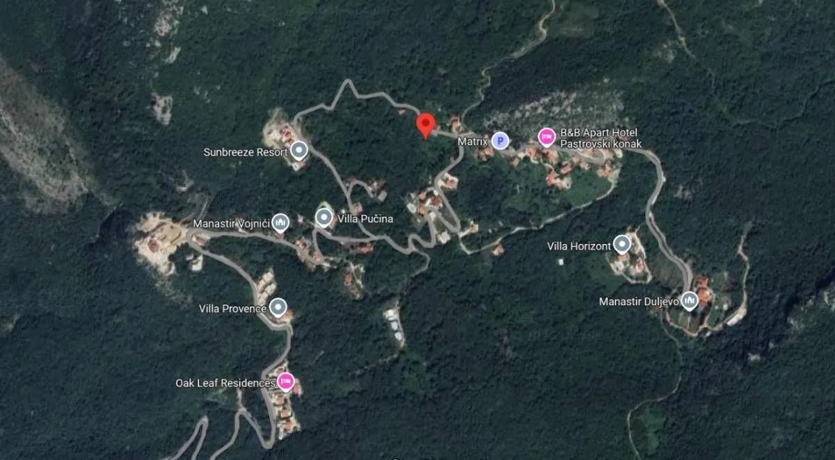 Sale, land lot, 2525m², Kuljače, Budva