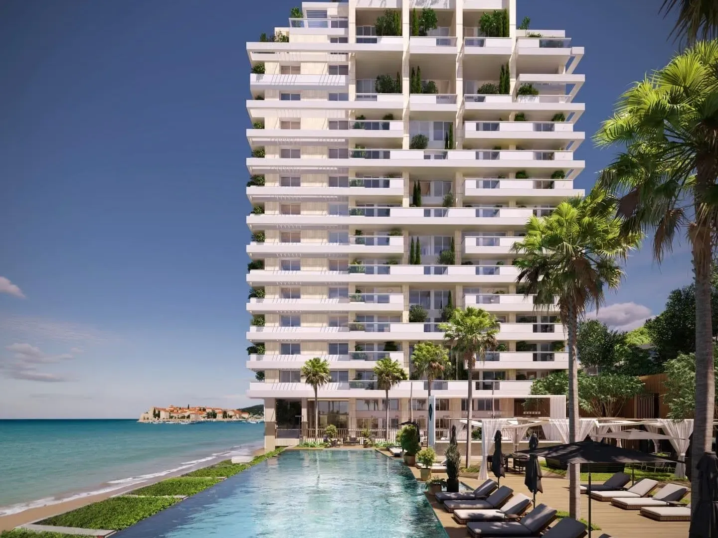 Sale, apartment, 61m², Budva, Crna Gora