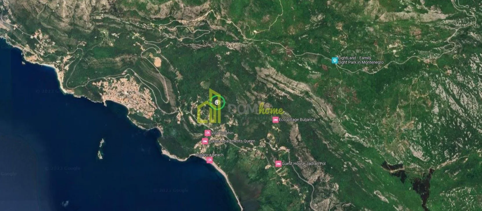 Sale, land lot, 1778m², Buljarica, Budva