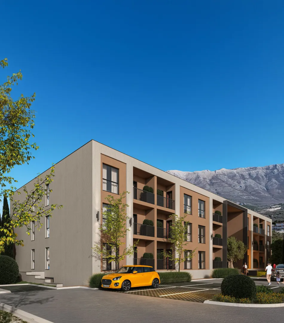 Prodaja, jednosoban stan, 49m², Radanovići, Kotor