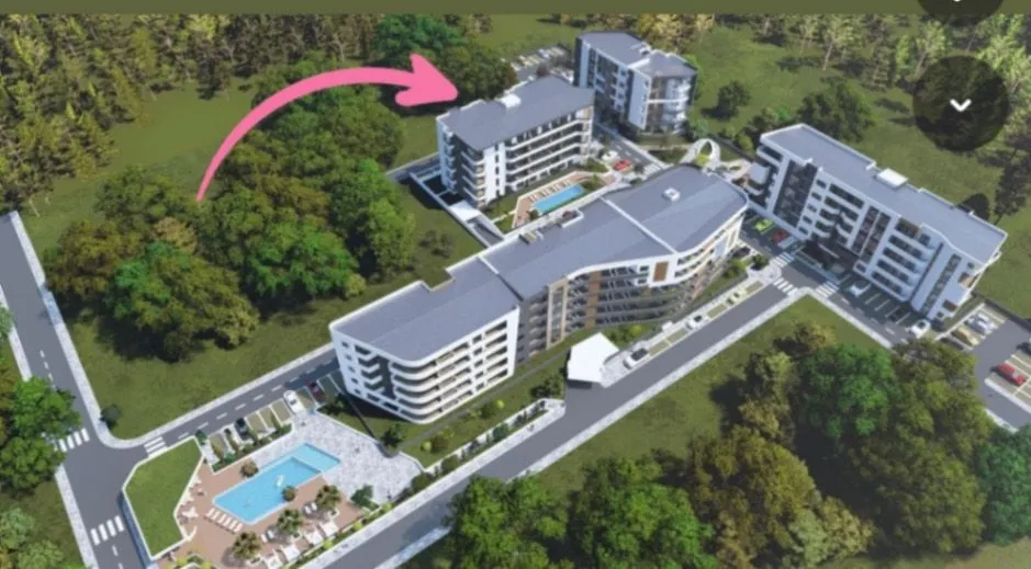 Prodaja, jednosoban stan, 47m², Velika Plaža, Ulcinj