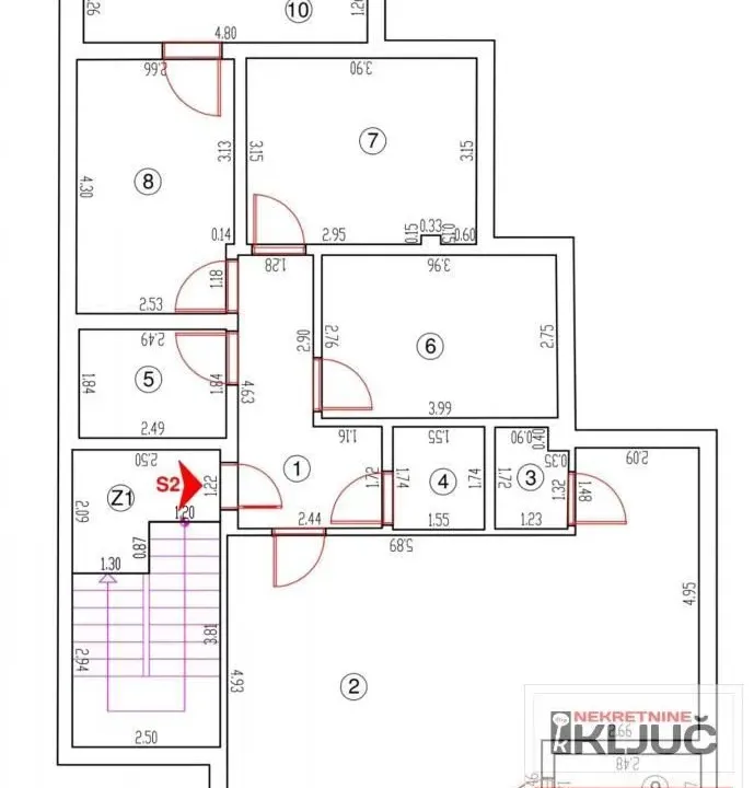 Prodaja, trosoban stan, 100m², Sremska Kamenica, Petrovaradin