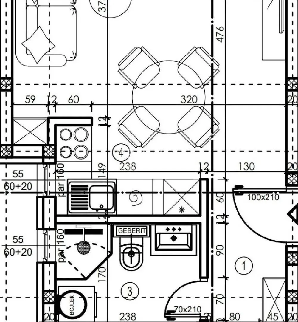 Prodaja, jednosoban stan, 42m², Bečmen, Surčin