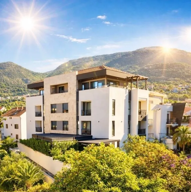 Rent, one bedroom apartment, 45m², Tivat, Crna Gora