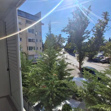 Pogled sa terase na ulicu i zelene površine. - image 11
