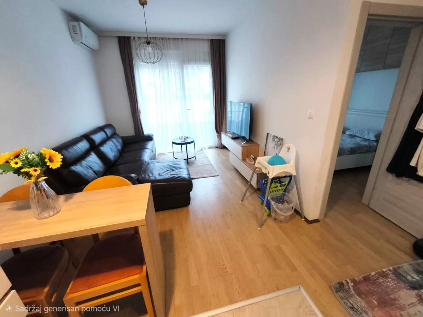 Rent, apartment, 37m², 1 maj, Podgorica