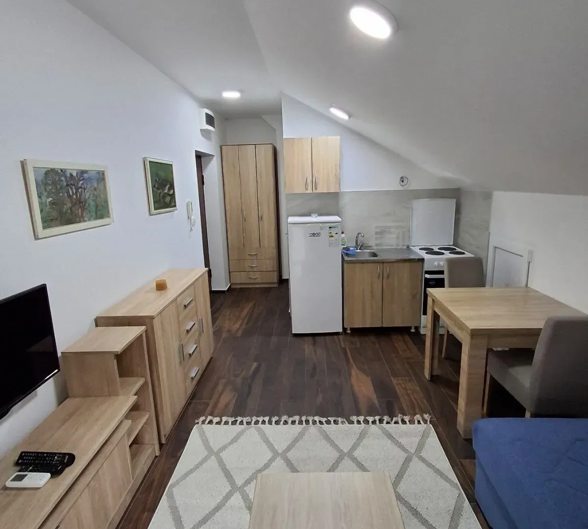 Izdavanje, garsonjera, 25m², Dalmatinska ulica, Podgorica