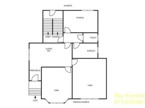 Sale, three bedroom apartment, 84m², Profesorska Kolonija, Palilula Sve Podlokacije - image 14