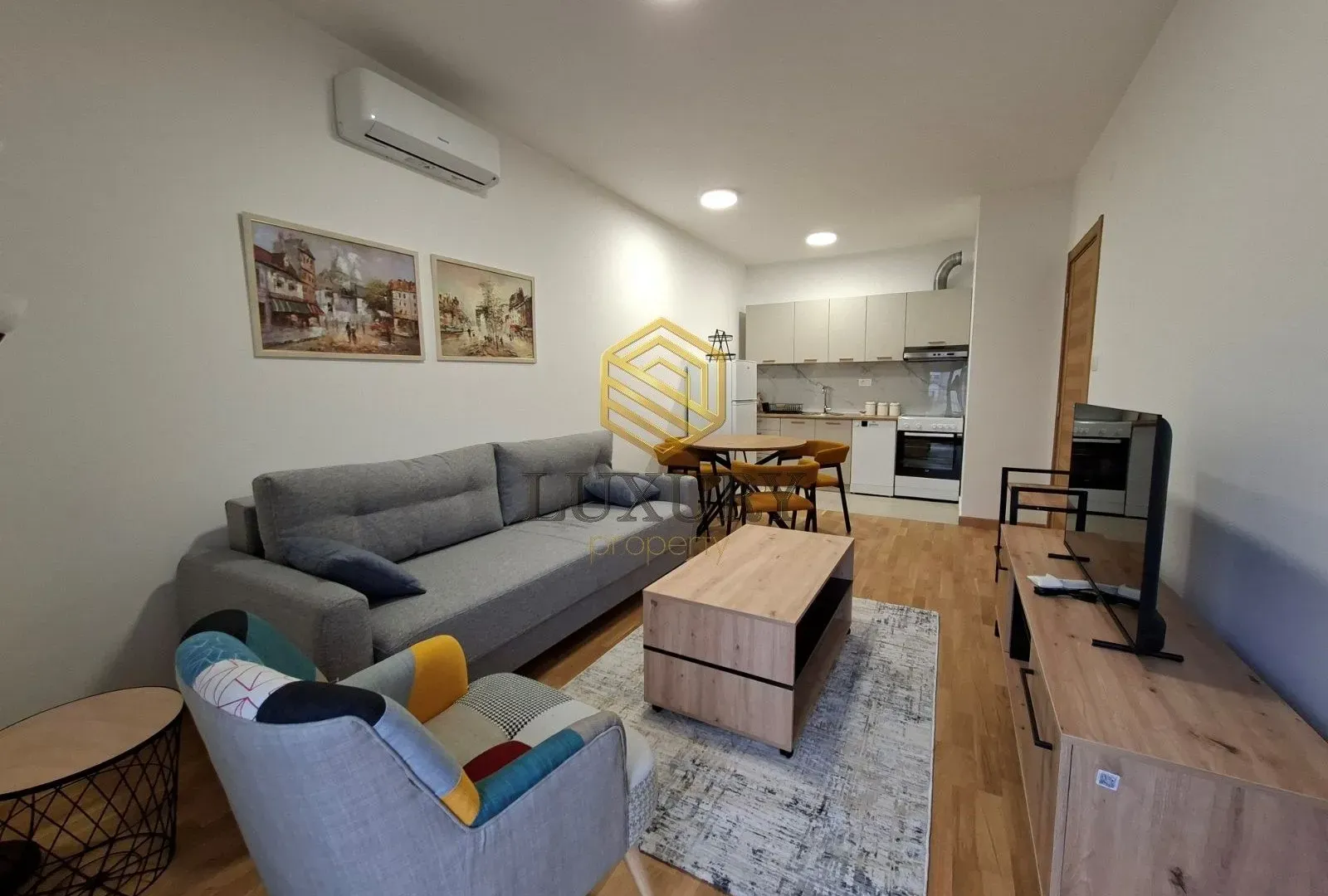 Rent, one bedroom apartment, 40m², Tološi, Podgorica