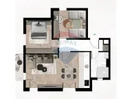 Sale, two bedroom apartment, 60m², Kavač, Kotor - image 3