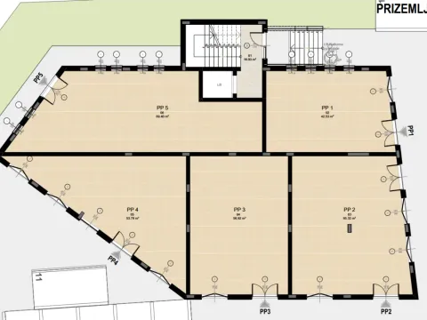 Sale, one bedroom apartment, 44m², Bar, Crna Gora - image 3