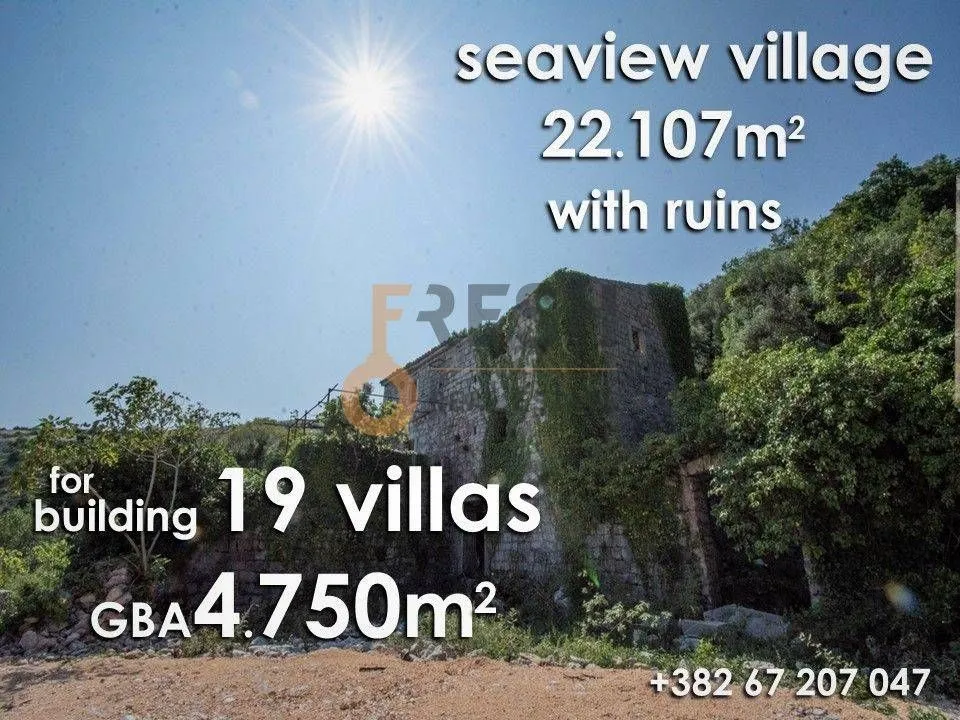 Prodaja, plac, 22107m², Budva, Crna Gora