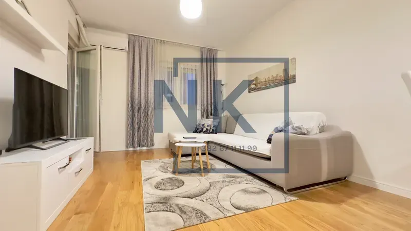 Rent, one bedroom apartment, 49m², Central Point, Podgorica