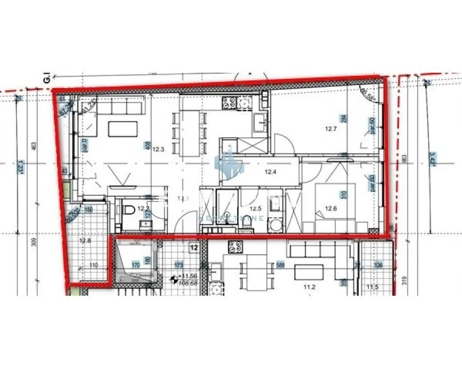 Prodaja, trosoban stan, 68m², Banovo Brdo, Beograd