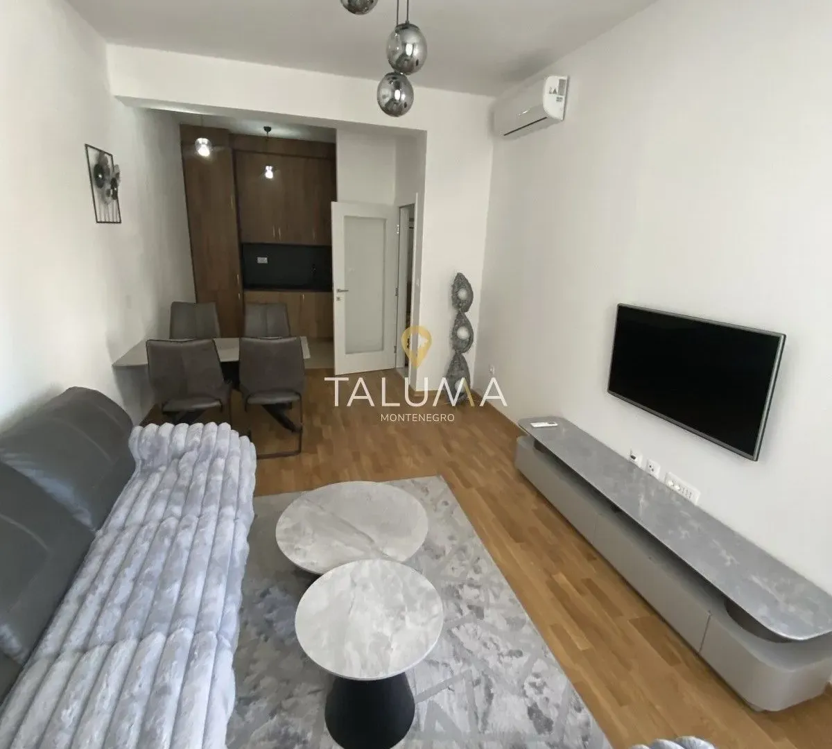 Izdavanje, jednosoban stan, 45m², Zabjelo, Podgorica