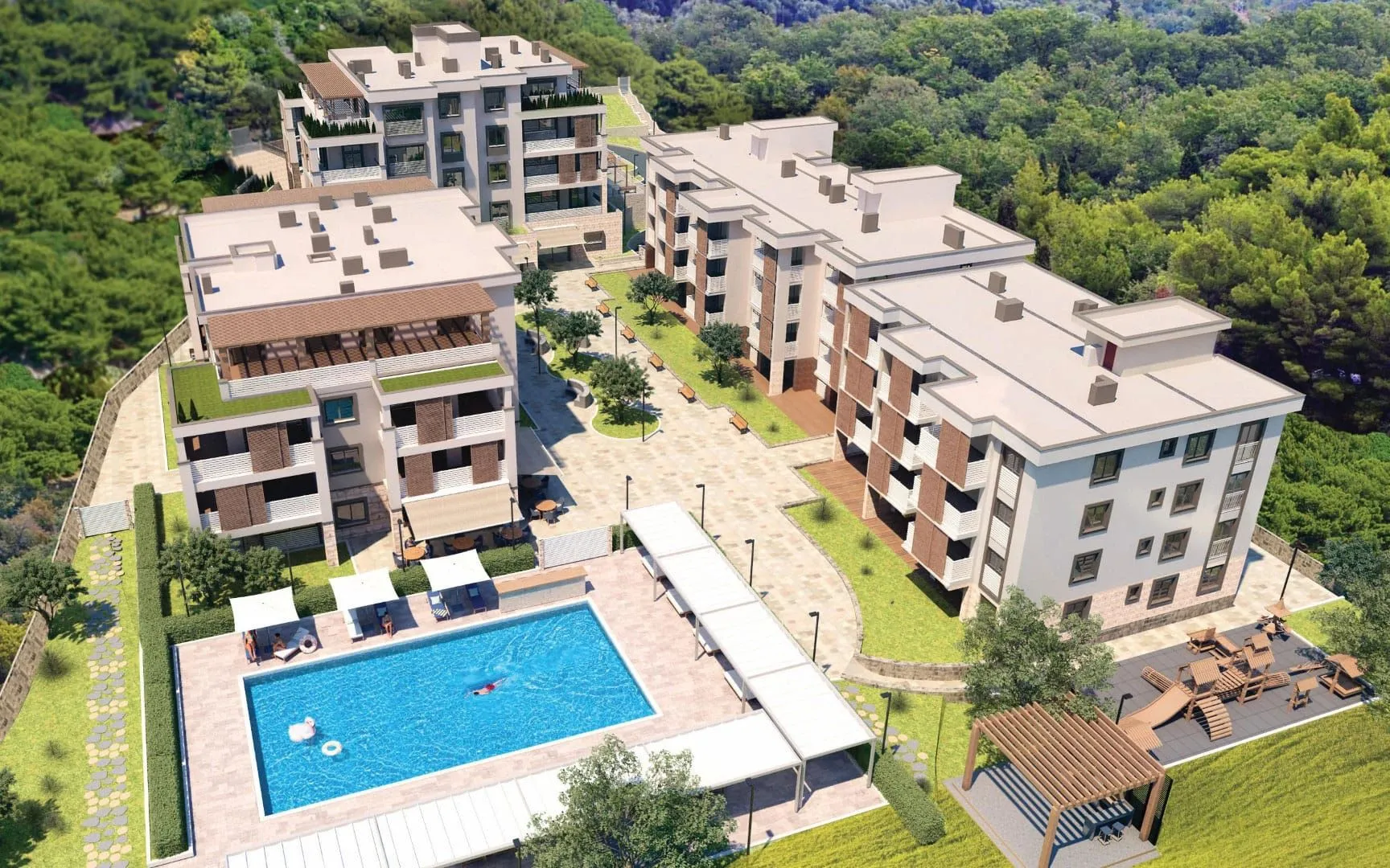 Prodaja, dvosoban stan, 77m², Igalo, Herceg Novi