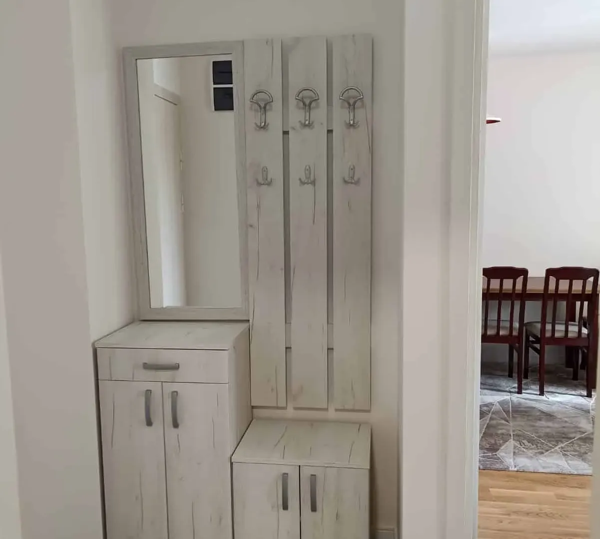 Rent, one bedroom apartment, 42m², Pobrežje, Podgorica