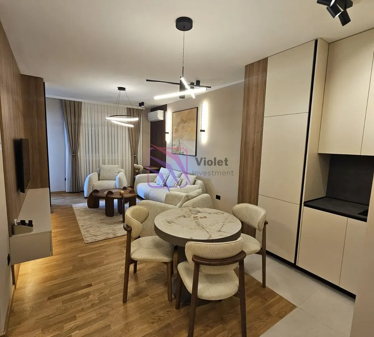 Rent, one bedroom apartment, 47m², Stari Aerodrom, Podgorica