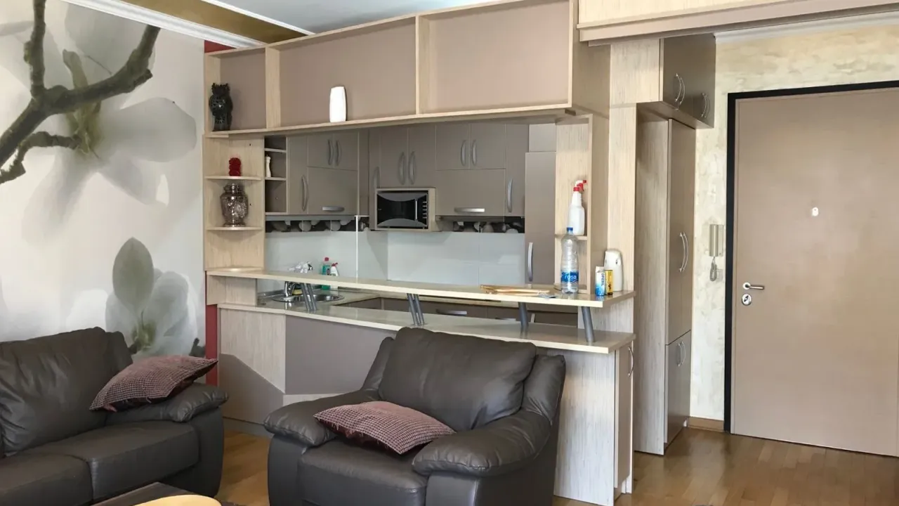 Izdavanje, jednosoban stan, 55m², Budva, Crna Gora
