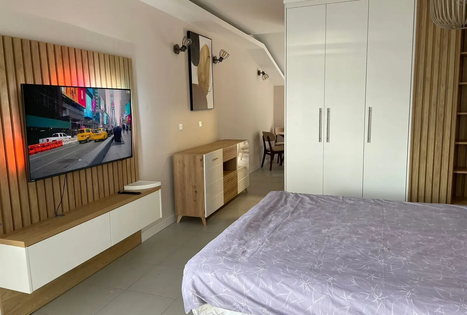Rent, studio apartment, 40m², Sveti Stefan, Budva