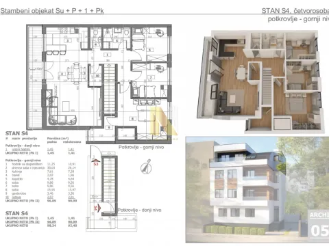 Prodaja, četvorosoban stan, 104m², Bulevar Oslobodjenja, Novi Sad Sve Podlokacije - image 20