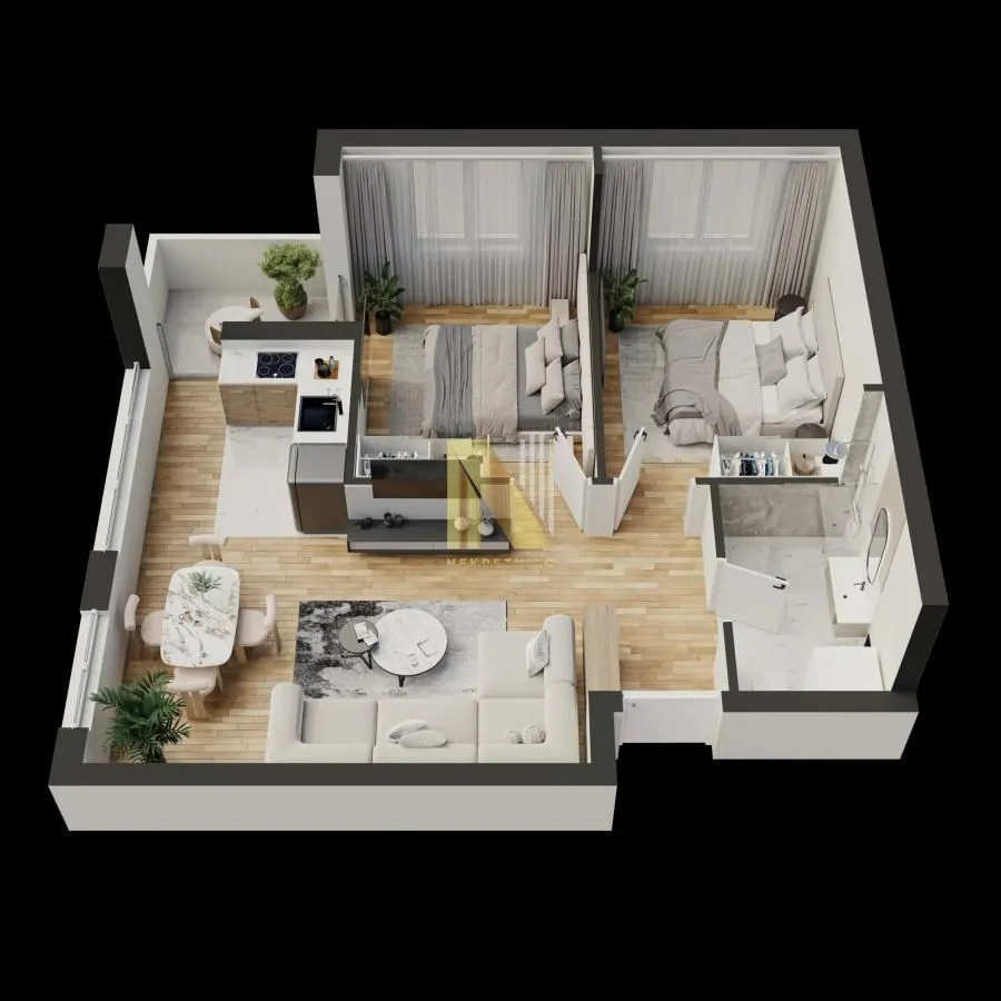 Prodaja, trosoban stan, 52m², Telep, Novi Sad Sve Podlokacije