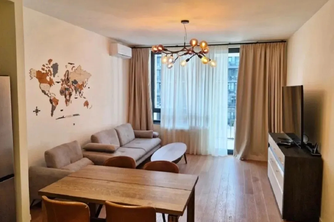 Izdavanje, dvosoban stan, 55m², Beograd Na Vodi, Beograd