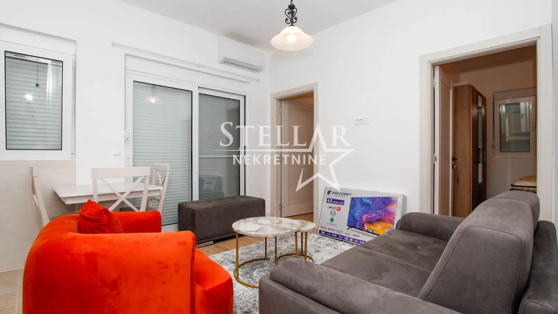 Izdavanje, stan, 45m², Pobrežje, Podgorica