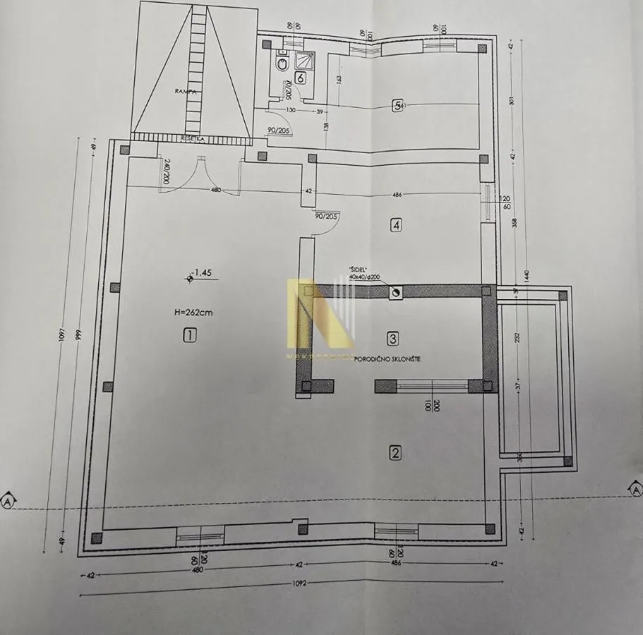 Sale, office space, 112m², Klisa, Novi Sad Sve Podlokacije