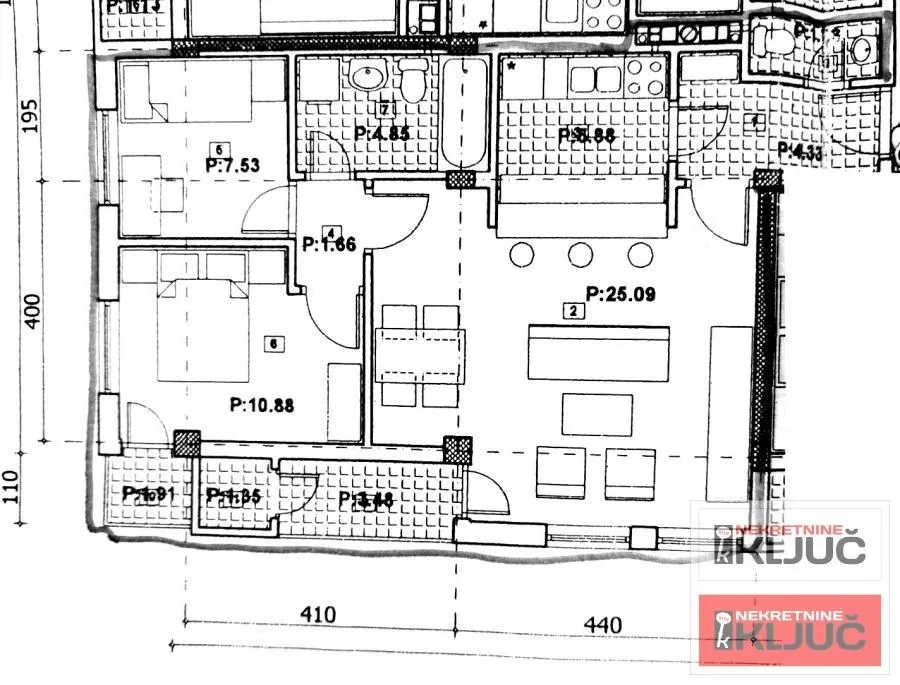 Prodaja, dvosoban stan, 69m², Bulevar Oslobodjenja, Novi Sad Sve Podlokacije