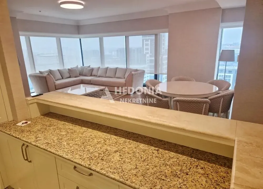 Rent, four bedroom apartment, 123m², Novi Beograd Blok 65, Novi Beograd Sve Podlokacije