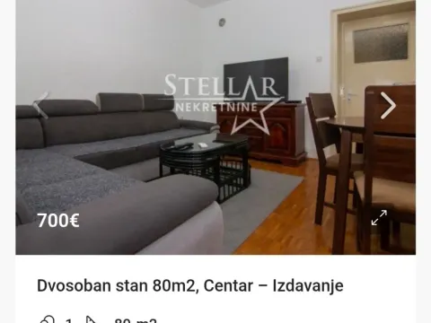 Izdavanje, stan, 45m², Zelenika, Podgorica - image 21