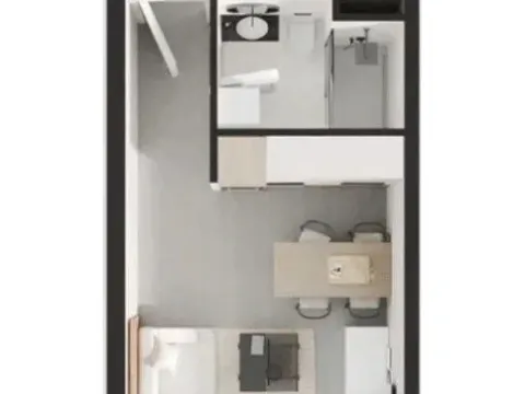 Sale, studio apartment, 29m², Tivat, Crna Gora - image 3