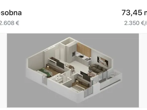 Prodaja, stan, 57m², Bjeliši, Bar - image 9