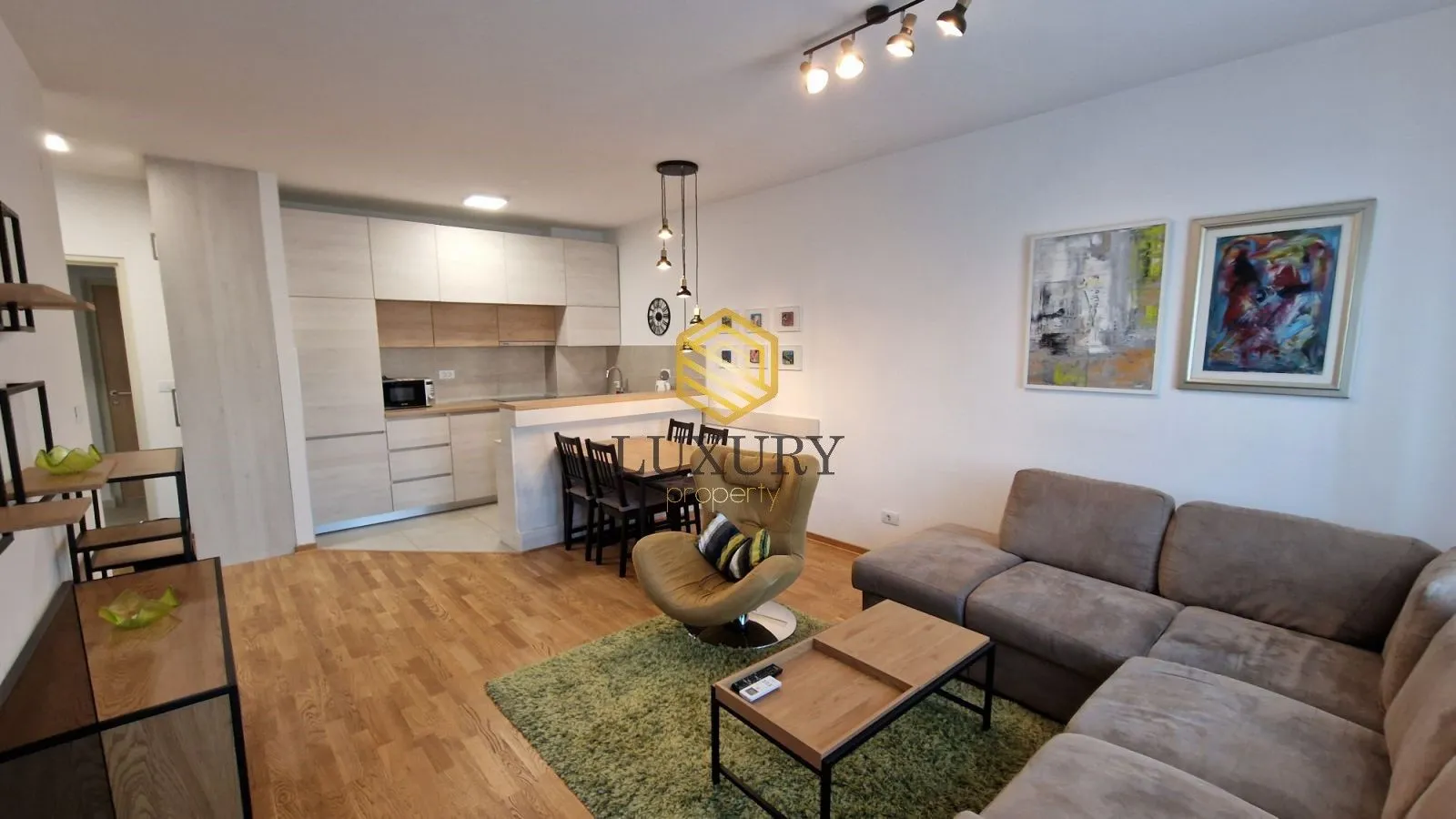 Rent, one bedroom apartment, 51m², City Kvart, Podgorica