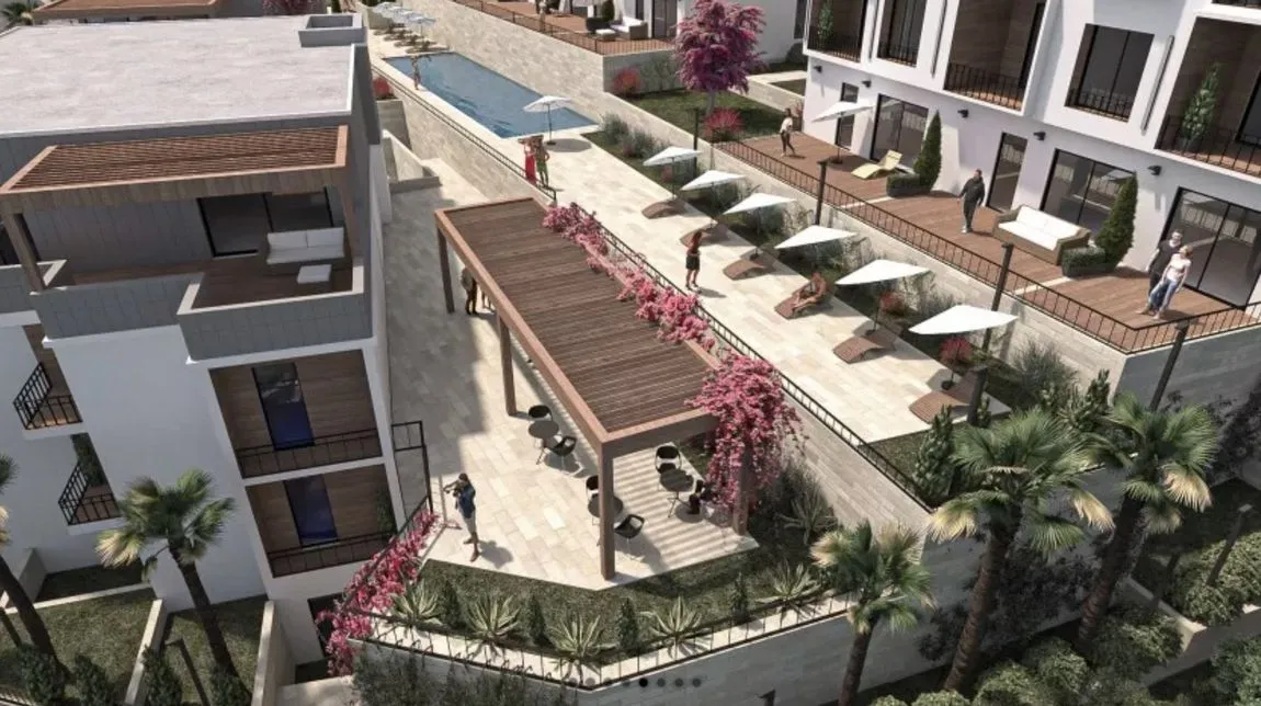 Sale, one bedroom apartment, 44m², Tivat, Crna Gora