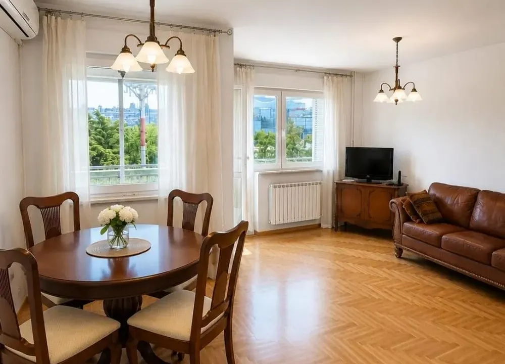 Izdavanje, dvosoban stan, 51m², Novi Beograd Blok 22, Novi Beograd Sve Podlokacije
