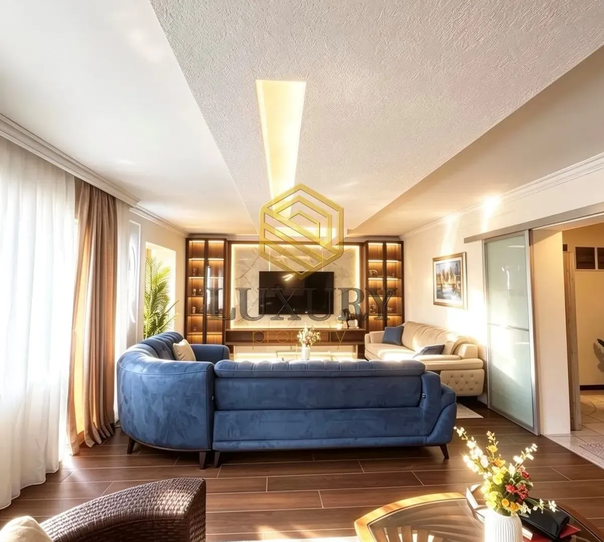 Rent, three bedroom apartment, 215m², Centar, Podgorica