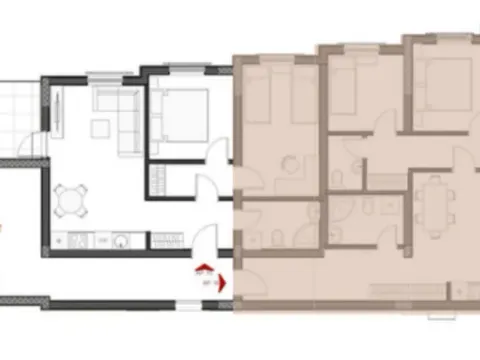 Prodaja, dvosoban stan, 80m², Bečići, Budva - image 2