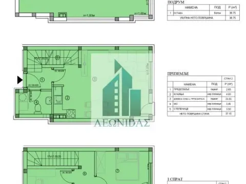 Sale, four bedroom apartment, 108m², Medijana, Niš - image 13