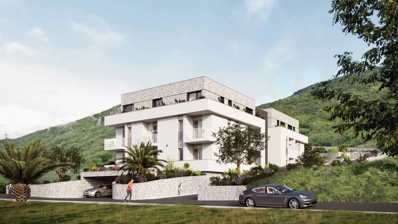 Sale, one bedroom apartment, 47m², Lastva Grbaljska, Kotor