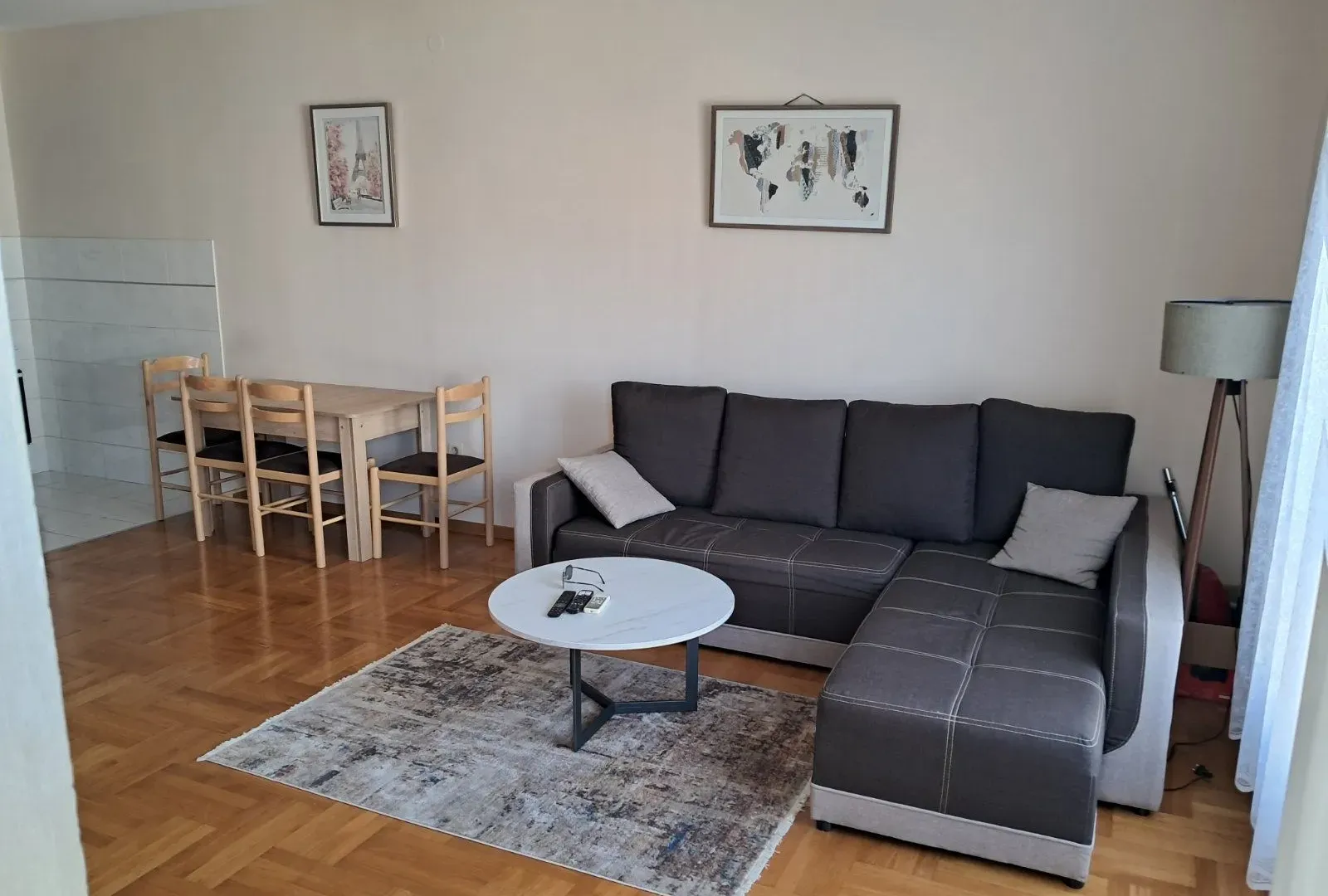 Rent, one bedroom apartment, 52m², Pobrežje, Podgorica