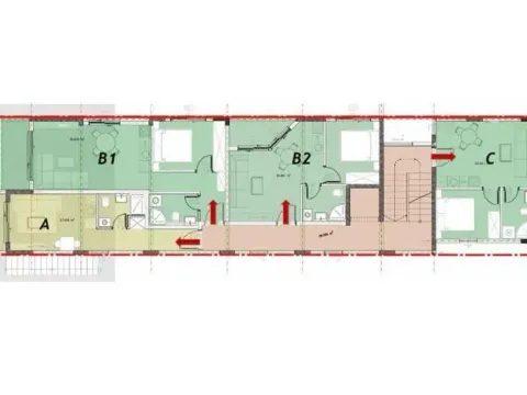 Sale, one bedroom apartment, 45m², Hladna Uvala, Bar - image 7