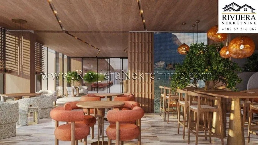 Prodaja, dvosoban stan, 88m², Risan, Kotor