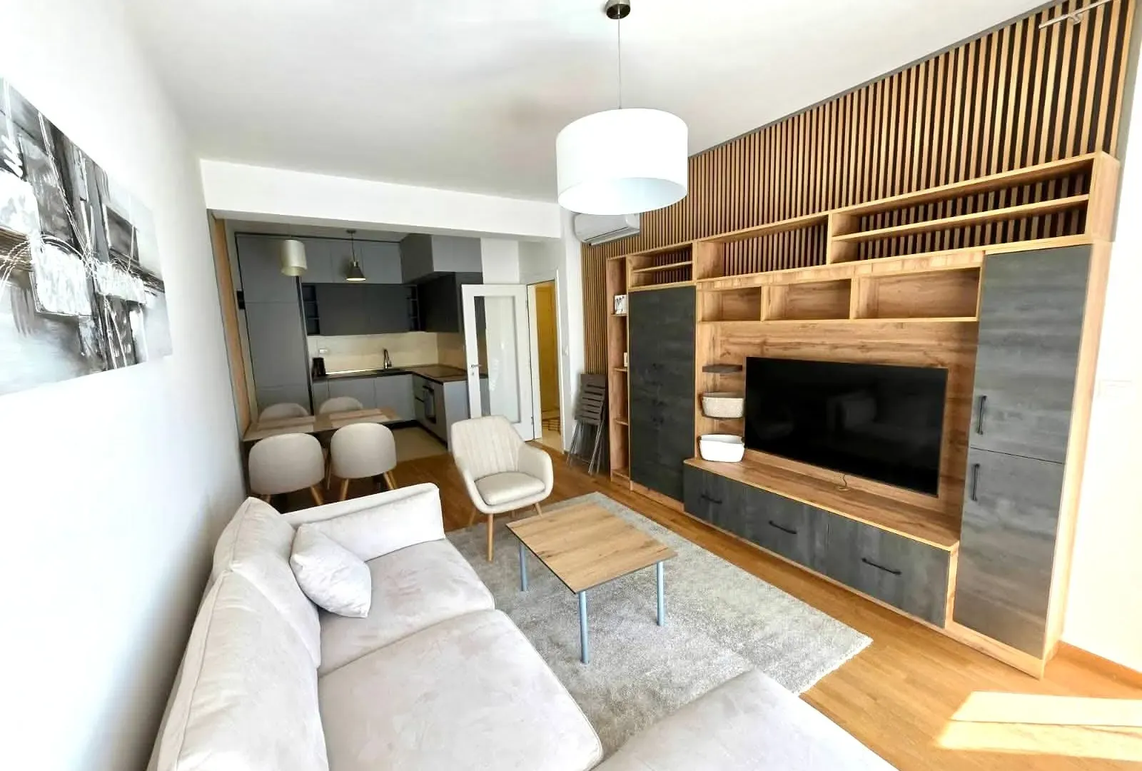 Rent, one bedroom apartment, 47m², Zabjelo, Podgorica